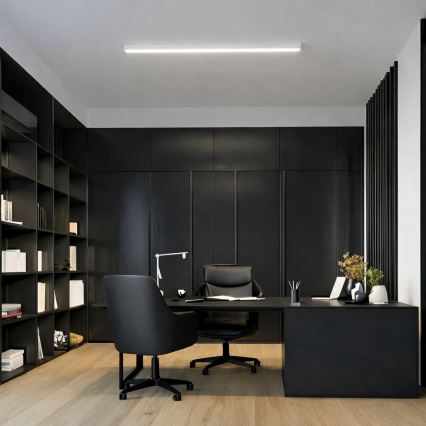 Brilagi - Plafonieră LED aplicată FULLDAY, 20/30/40W, 230V, 2700/4000/6000K, 120 cm, UGR19, alb
