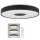 Brilagi - Plafonier LED dimabil JAMIS LED/48W/230V 3000-6500K Ø 39 cm negru + telecomandă