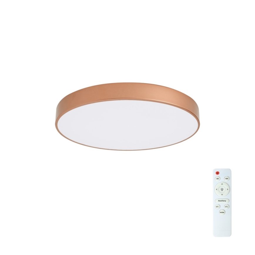BRILAGI - Plafonieră LED dimabilă POOL LED/60W/230V 3000-6000K Ø 60 cm culoare cupru + telecomandă