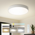 Brilagi - Plafonier LED dimabil POOL SMART LED/60W/230V, 50 cm, 3000-6000K, Wi-Fi Tuya + telecomandă, alb