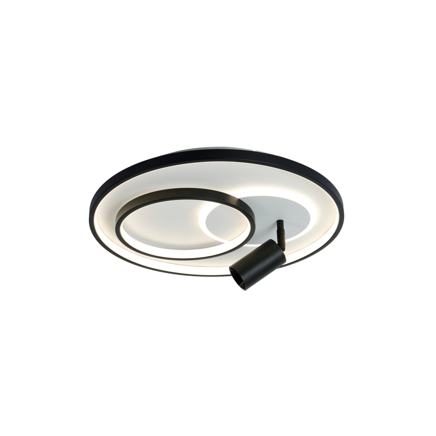 Brilagi - Lampă de tavan LED reglabilă UNITY LED/60W/230V + 1xGU10/3W 3000-6000K Ø 50 cm alb/negru + telecomandă