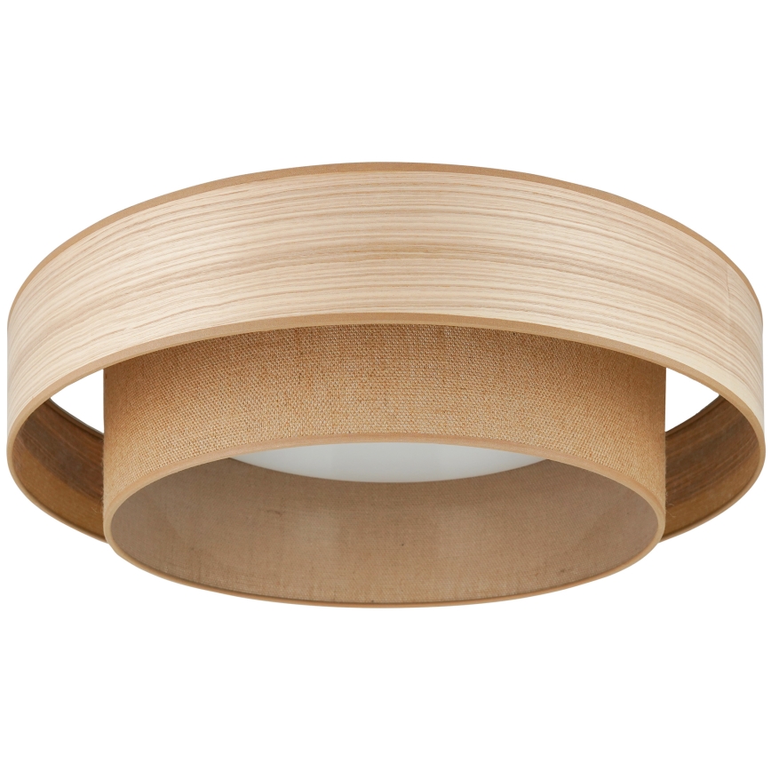 Brilagi - Plafonier LED MONTANA BOHO LED/26W/230V diametru 60 cm maro