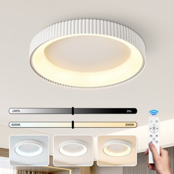 Brilagi - Plafonier LED reglabil FALCON MODERN LED/54W/230V 3000-6000K 60 cm alb + telecomandă