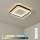 Brilagi - Plafonier LED reglabil FLARE LED/43W/230V 3000-6000K 39,5x45 cm alb/negru + telecomandă