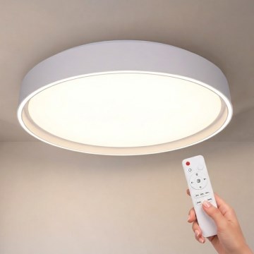 Brilagi - Plafonier LED reglabil NANCI LED/60W/230V 3000-6500K Ø 49 cm alb + telecomandă