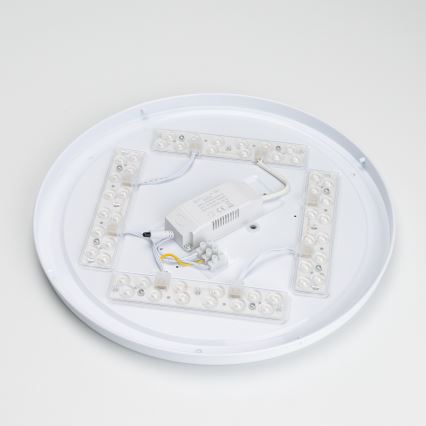 Brilagi - Lampă LED de tavan dimabilă PINE LED/24W/230V, lemn, Ø 42 cm, 3000-6500K + telecomandă