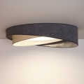BRILAGI - Plafonier LED VELVET TWIST LED/24W/230V 4000K Ø 55 cm gri/crem