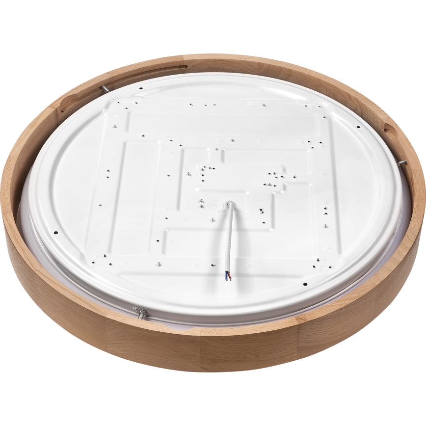 Brilagi - Plafonier LED reglabil MANAROLA SMART LED/36W/230V 2700-6500K stejar Ø 51 cm Wi-Fi + telecomandă Tuya