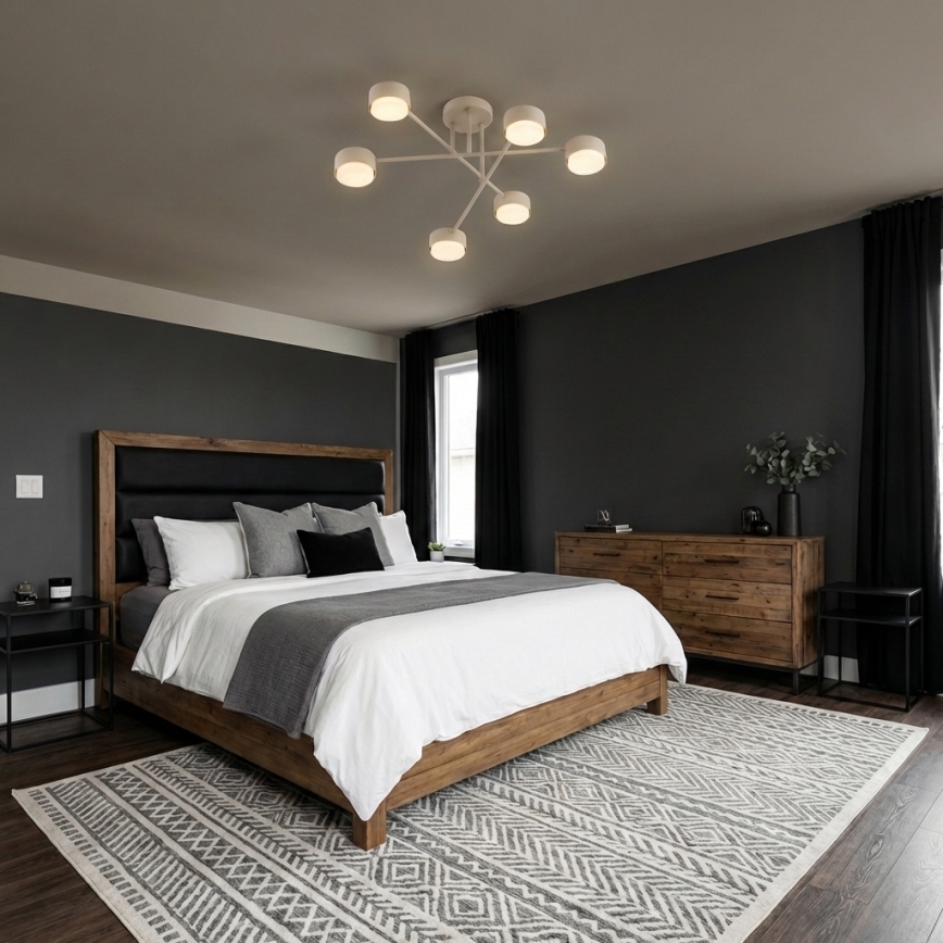 Brilagi - Plafonieră aplicată 6xGX53/12W/230V, negru