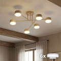 Brilagi - Plafonieră aplicată LED RGB+CCT dimmabilă MONO 6xGX53/14W/230V 2700-6500K Wi-Fi Tuya neagră