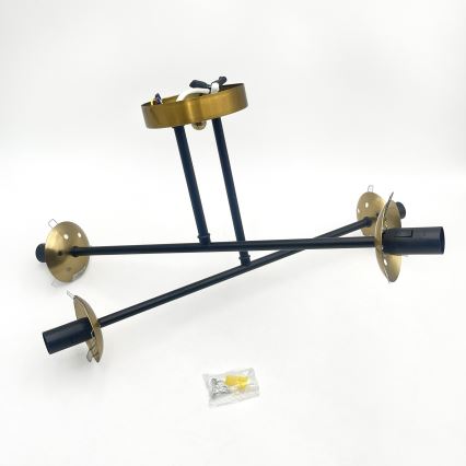 Brilagi - Plafonieră aplicată MALIVA 4xE14/15W/230V, aurie