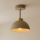 Brilagi - Plafonieră aplicată MOON 1xE27/60W/230V bej/auriu