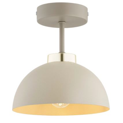 Brilagi - Plafonieră aplicată MOON 1xE27/60W/230V bej/auriu