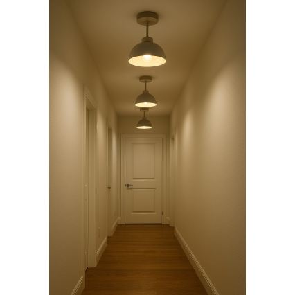 Brilagi - Plafonieră aplicată MOON 1xE27/60W/230V bej/auriu