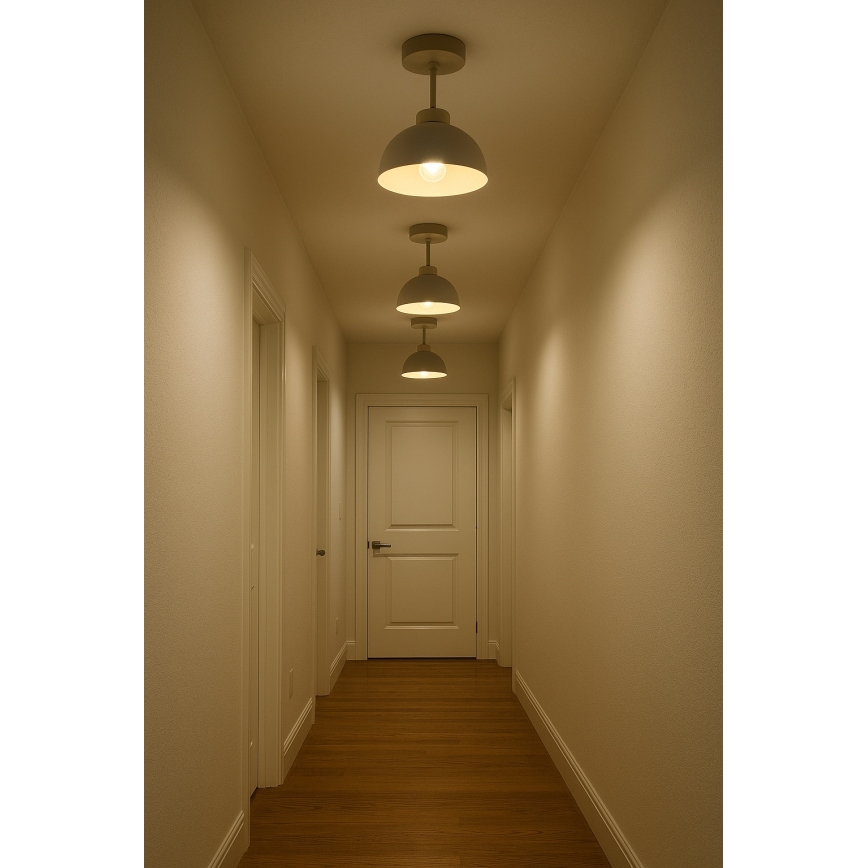 Brilagi - Plafonieră aplicată MOON 1xE27/60W/230V bej/auriu