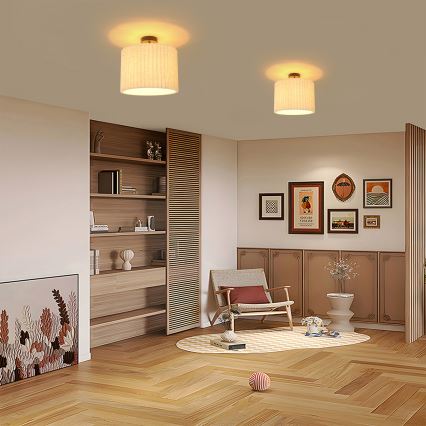 Brilagi - Plafonieră aplicată NORDIC WAVE 1xE27/15W/230V Ø 32 cm in/negru