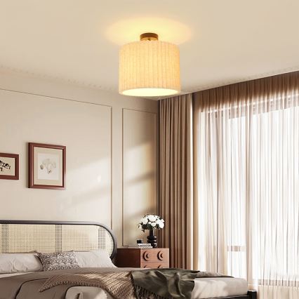 Brilagi - Plafonieră aplicată NORDIC WAVE 1xE27/15W/230V Ø 32 cm in/negru