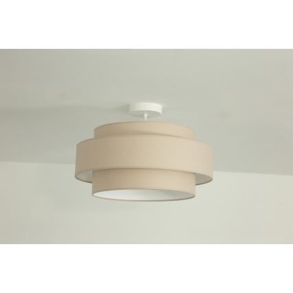 Brilagi - Plafonieră aplicată RESNA, 1xE27/60W/230V, Ø 40 cm, bej