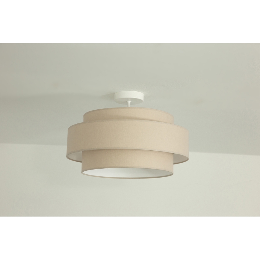 Brilagi - Plafonieră aplicată RESNA, 1xE27/60W/230V, Ø 40 cm, bej
