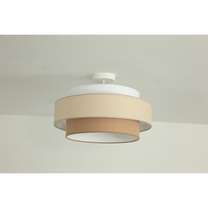 Brilagi - Plafonieră aplicată RESNA 1xE27/60W/230V Ø 40 cm crem/bej
