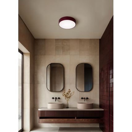 Brilagi - Plafonieră CLARE, 2xE27/24W/230V, Ø 30 cm, vișiniu