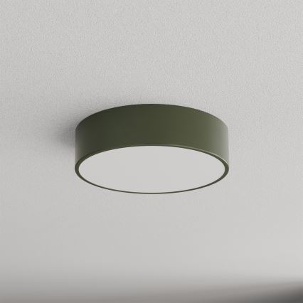 Brilagi - Plafonieră CLARE 2xE27/40W/230V Ø 30 cm khaki
