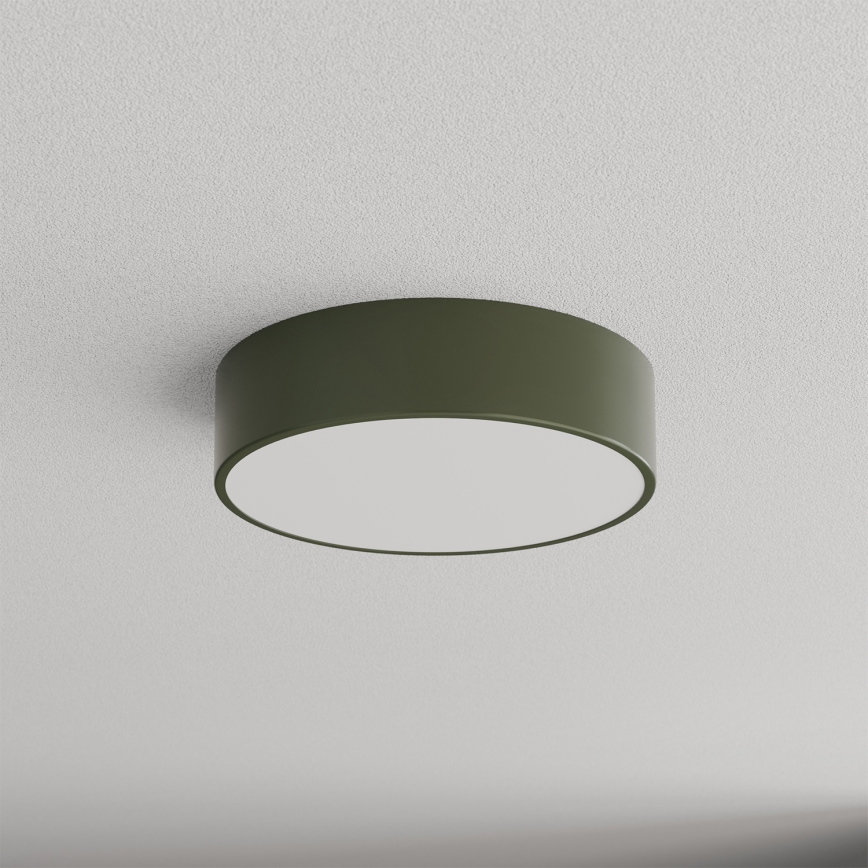 Brilagi - Plafonieră CLARE 2xE27/40W/230V Ø 30 cm khaki