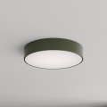 Brilagi - Plafonieră CLARE 3xE27/40W/230V Ø 40 cm khaki