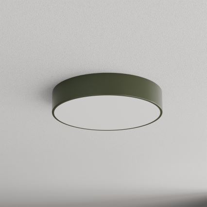 Brilagi - Plafonieră CLARE 3xE27/40W/230V Ø 40 cm khaki