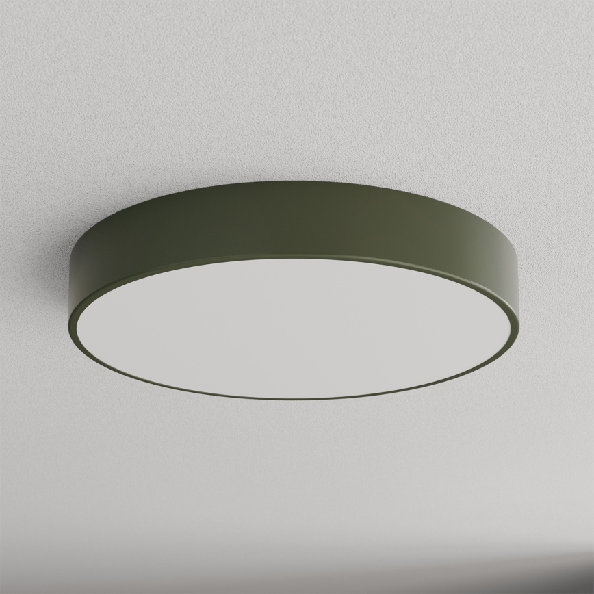 Brilagi - Plafonieră CLARE, 4x E27, max. 40 W, 230 V, Ø 50 cm, kaki