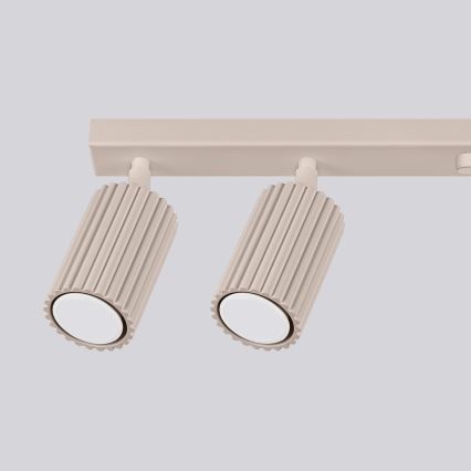 Brilagi - Plafonieră cu 6 spoturi LED CRESTO, GU10, 10W, 230V, taupe