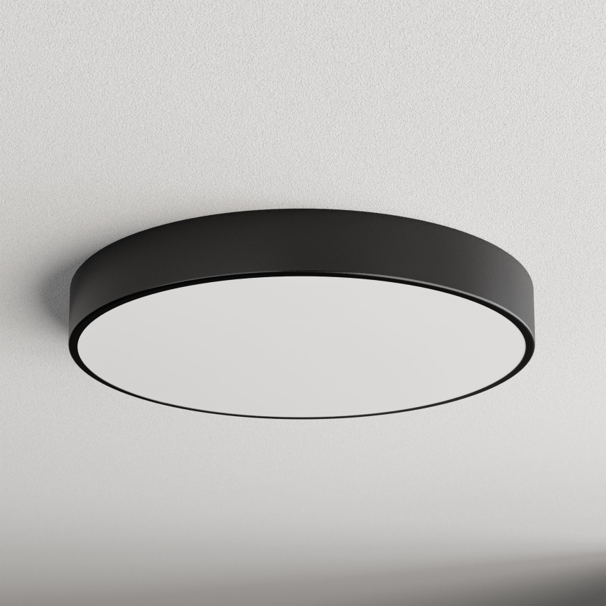 Brilagi - Plafonieră cu senzor CLARE, 5x E27/40W/230V, Ø 60 cm, neagră