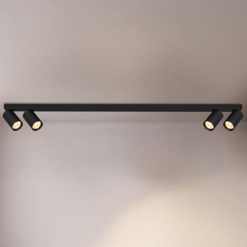 Brilagi - Plafonieră cu spoturi SELE LONG 4xGU10/30W/230V neagră