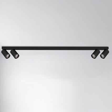 Brilagi - Plafonieră cu spoturi SELE LONG 4xGU10/30W/230V neagră