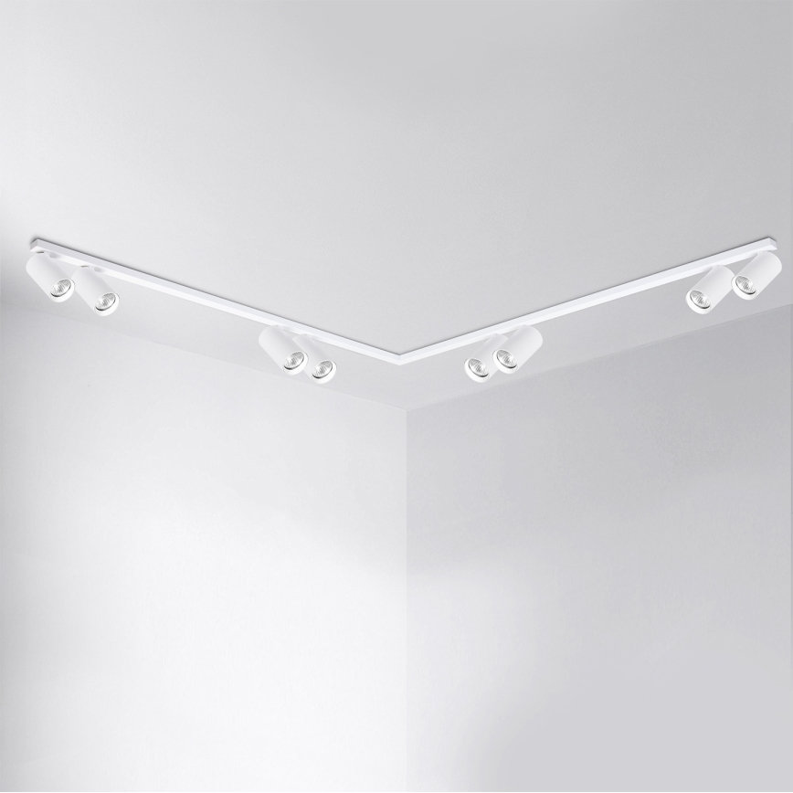 Brilagi - Plafonieră cu spoturi SELE LONG 8xGU10/30W/230V albă