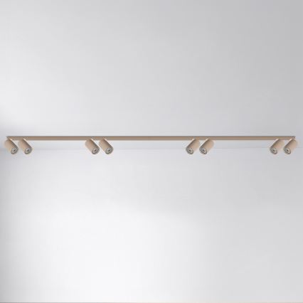 Brilagi - Plafonieră cu spoturi SELE LONG 8xGU10/30W/230V bej