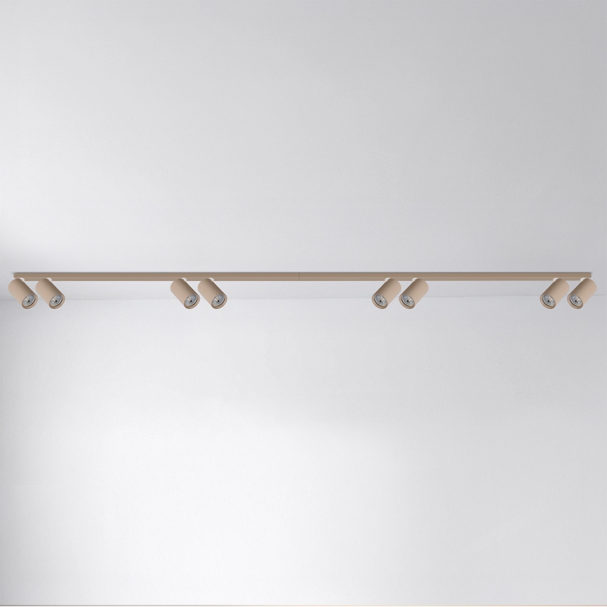 Brilagi - Plafonieră cu spoturi SELE LONG 8xGU10/30W/230V bej