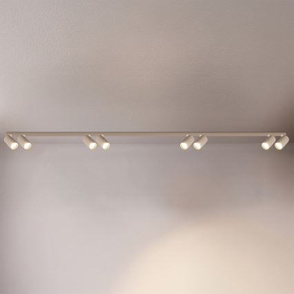 Brilagi - Plafonieră cu spoturi SELE LONG 8xGU10/30W/230V bej
