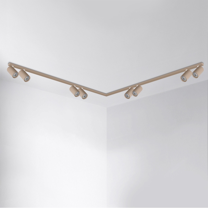 Brilagi - Plafonieră cu spoturi SELE LONG 8xGU10/30W/230V bej