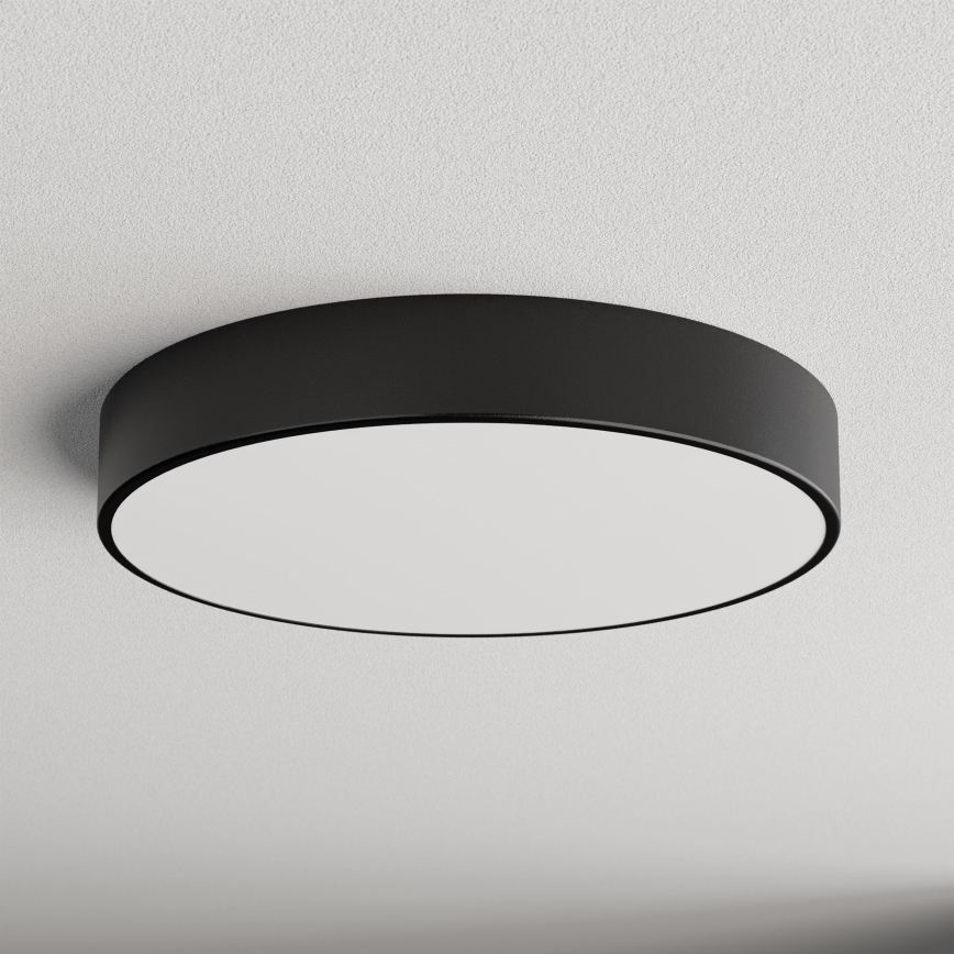 Brilagi - Plafonieră de baie CLARE, 4 x E27, max. 24 W, 230 V, diametru 50 cm, IP54, neagră