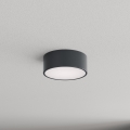Brilagi - Plafonieră de baie cu senzor de mișcare și senzor crepuscular CLARE 1xE27/24W/230V Ø 20 cm antracit IP54