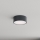 Brilagi - Plafonieră de baie cu senzor de mișcare și senzor crepuscular CLARE 1xE27/24W/230V Ø 20 cm antracit IP54
