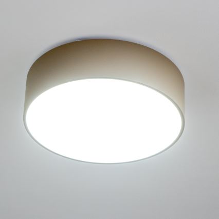 Brilagi - Plafonieră de baie POOL, 3 x E27, 15 W, 230 V, Ø 40 cm, IP54, bej