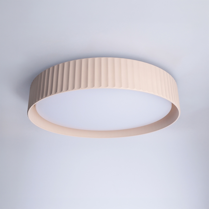 Brilagi - Plafonieră LED dimabilă LUCIA LED/48W/230V 3000-6500K Ø 41 cm bej + telecomandă