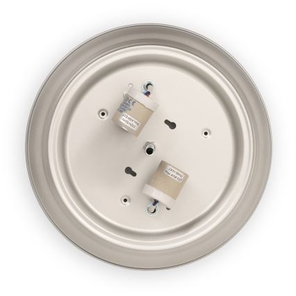 BRILAGI - Plafonieră FRESCO 2xE27/40W/230V diam. 28 cm crom mat
