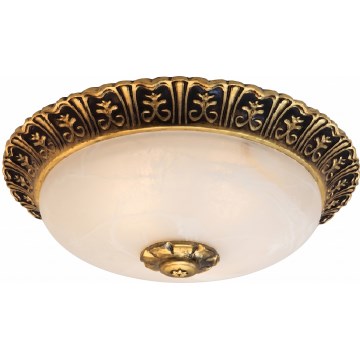 Brilagi - Plafonieră FRESCO 2xE27/40W/230V, diam. 30 cm, aurie