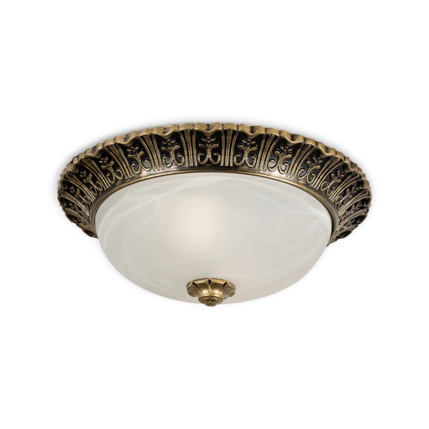 Brilagi - Plafonieră FRESCO 2xE27/40W/230V, diam. 30 cm, aurie