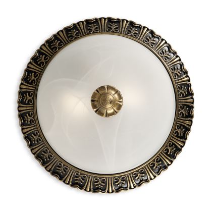 Brilagi - Plafonieră FRESCO 2xE27/40W/230V, diam. 30 cm, aurie
