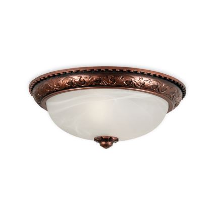 BRILAGI - Plafonieră FRESCO 2xE27/40W/230V, diam. 30 cm, cupru