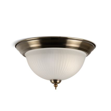BRILAGI - Plafonieră FRESCO 2xE27/40W/230V, diametru 28 cm, alamă